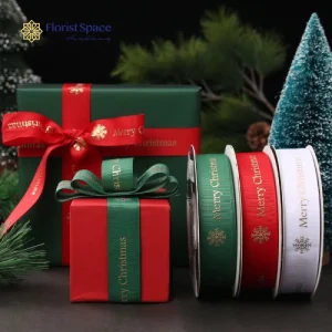 Ribbon 2.5cm Merry Christmas - MC - GSO