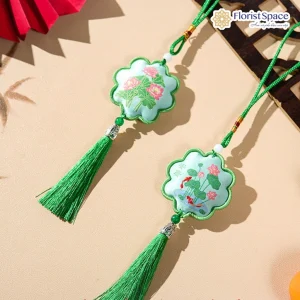 Alternative view of Dây Treo Tết Hình Hoa Thêu Linh Vật - NY