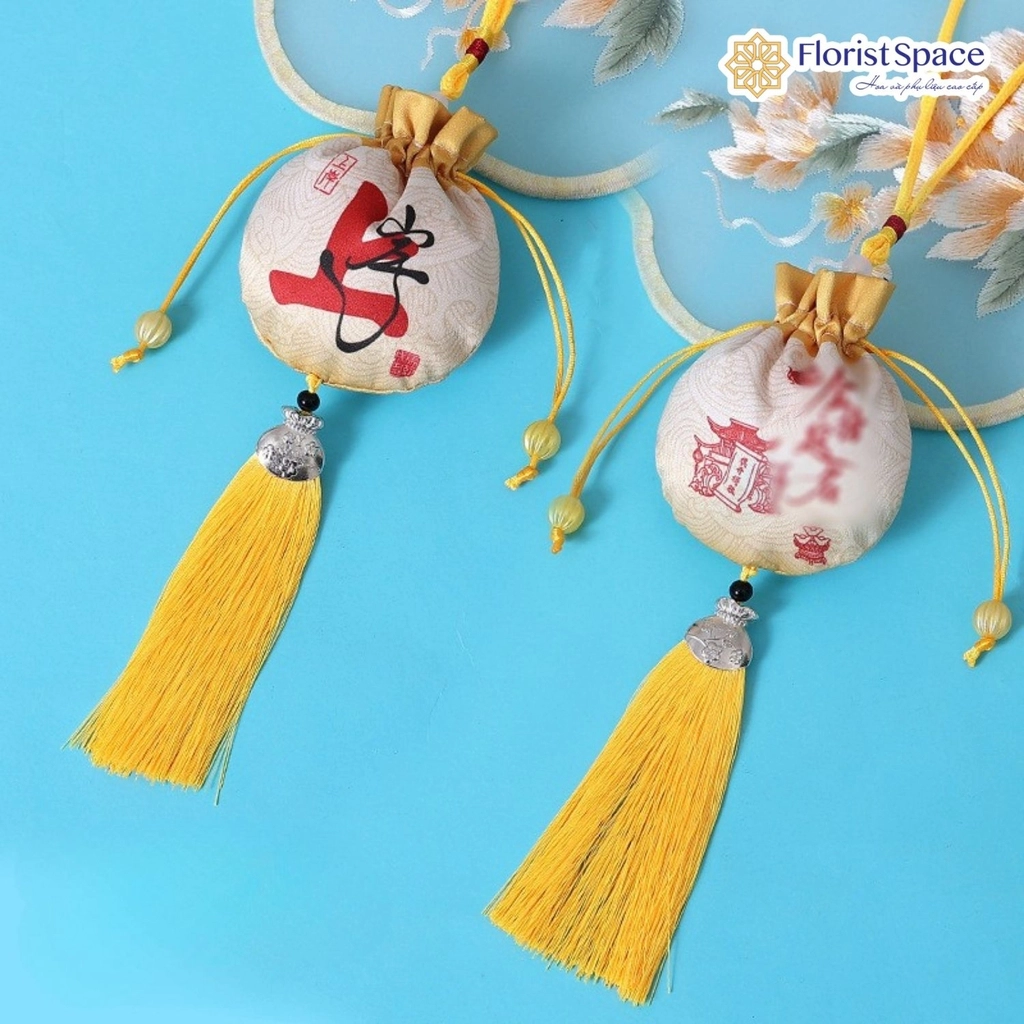 Túi Treo Thư Pháp- Tròn - NY - Ảnh 2