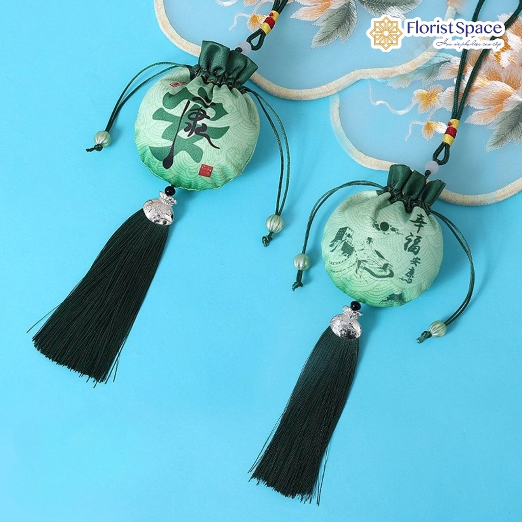 Túi Treo Thư Pháp- Tròn - NY - Ảnh 4