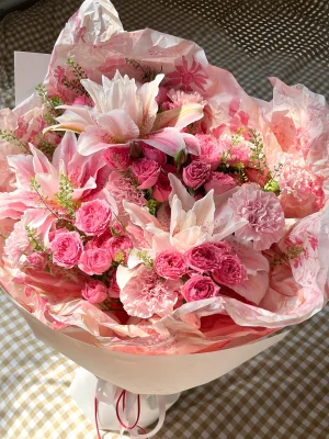 Alternative view of Giấy Nến Họa Tiết Hoa