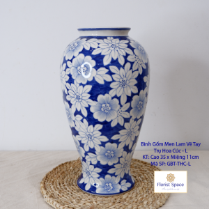 Alternative view of Bình Gốm - Trụ Hoa Cúc-GSO