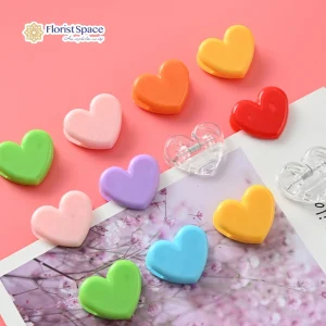 Kẹp Thiệp Nhựa - Tim