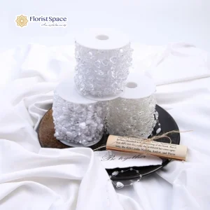 Ribbon Chuỗi Hạt - Trái Tim